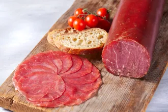 Glide fibrous sausage casing